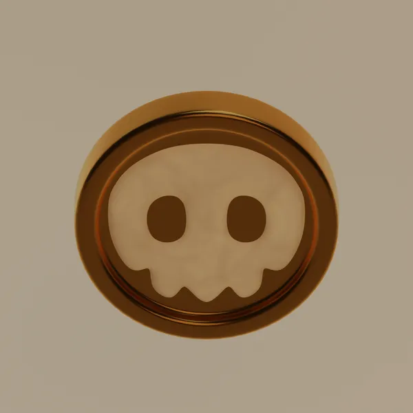 skull coin